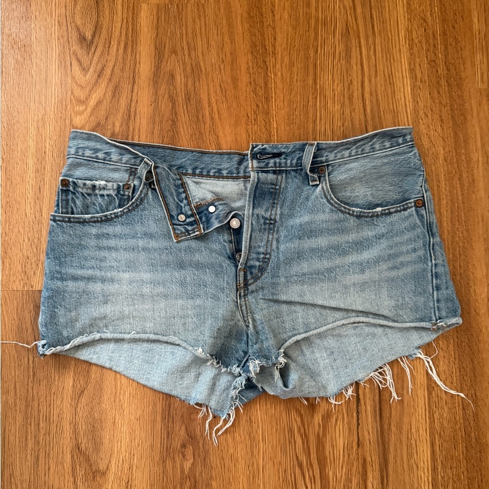 Levi’s 501 Denim Blue Women's Shorts